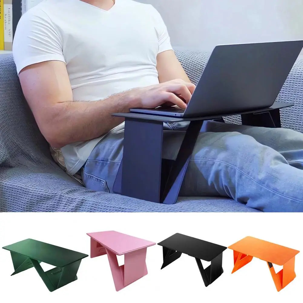 Easy to Store Laptop Stand Space-saving Laptop Stand Foldable Computer Support Desk for Home Bedroom Adjustable for Computers