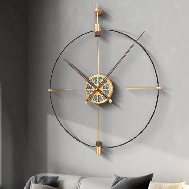 Luxury Wall Clock Minimalist Creative Big  Alarm Clocks Office Silent Bedroom Reloj Living Room Decoration reloj de pared