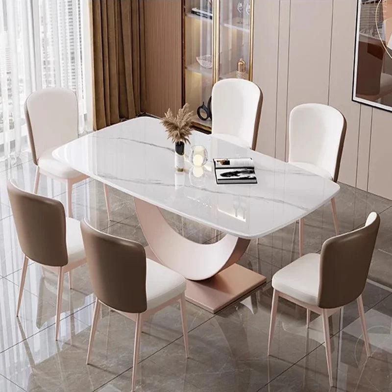 Furniture Room Luxury Dining Table Sets Living Cabinets Wooden Chairs Organizer Modern Coffee Tables Mueble Organizador Games