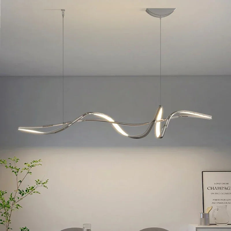 WELTIG Nordic Minimalist LED Pendant Light for Dining & Office Decor