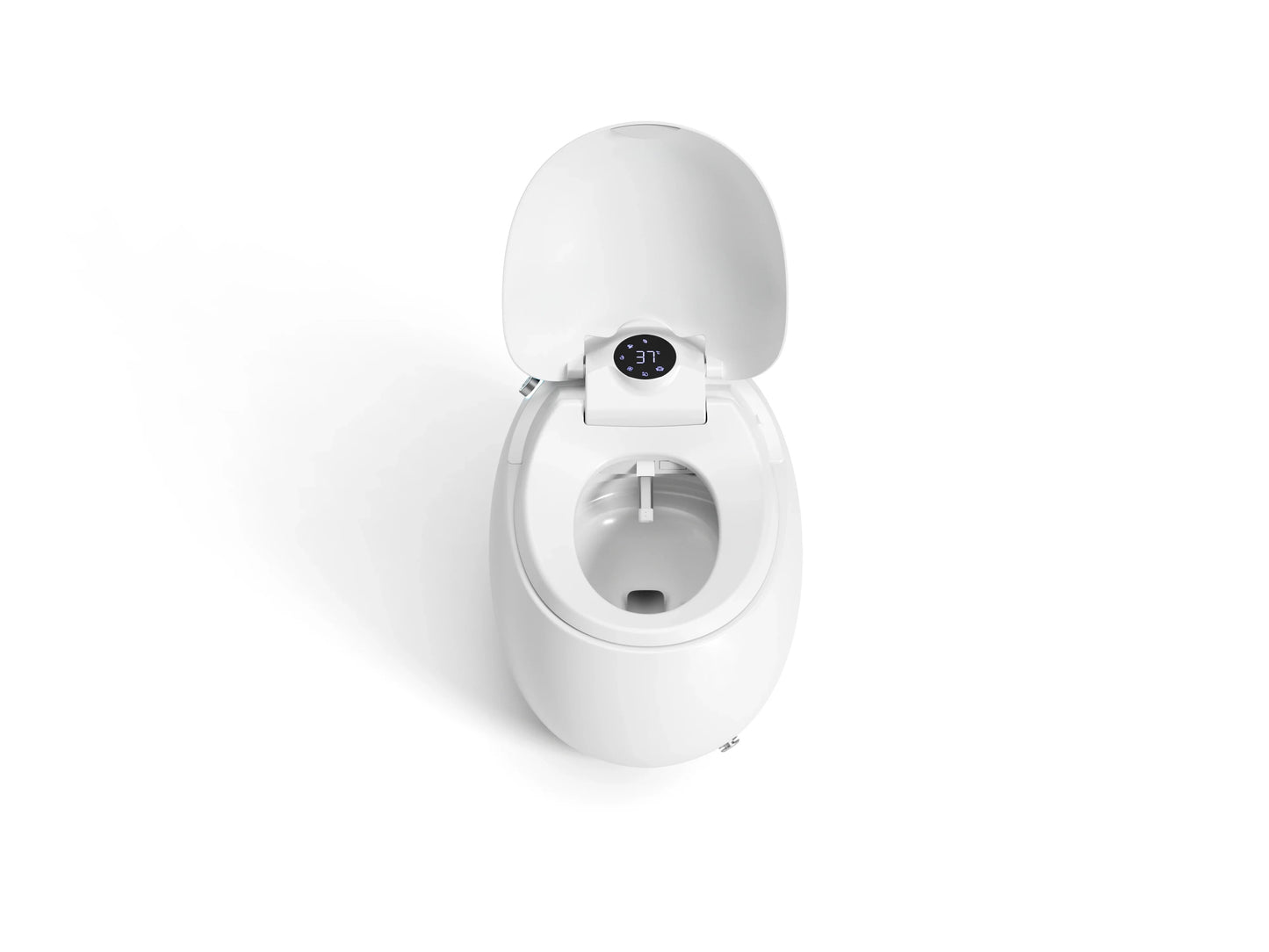 2022 HOT SALE modern one piece egg shape automatic toilet bowl ceramic electric intelligent wc smart toilet with bidet