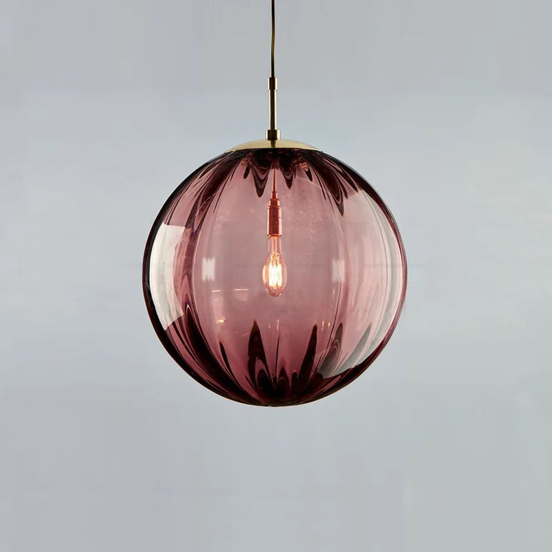 WELTIG Modern Nordic LED Glass Ball Pendant Light