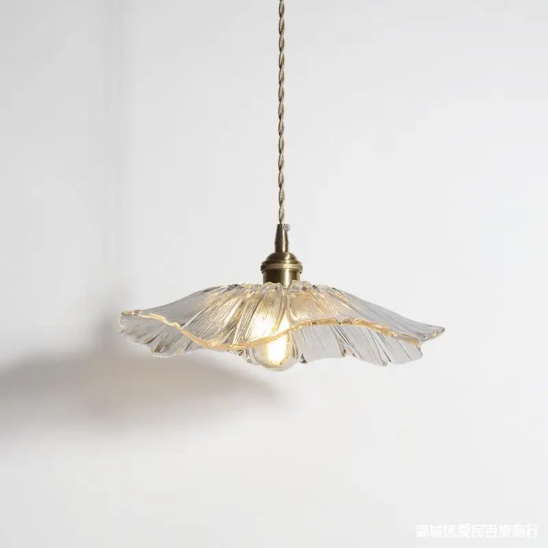 WELTIG Modern Flower Glass Pendant Lights