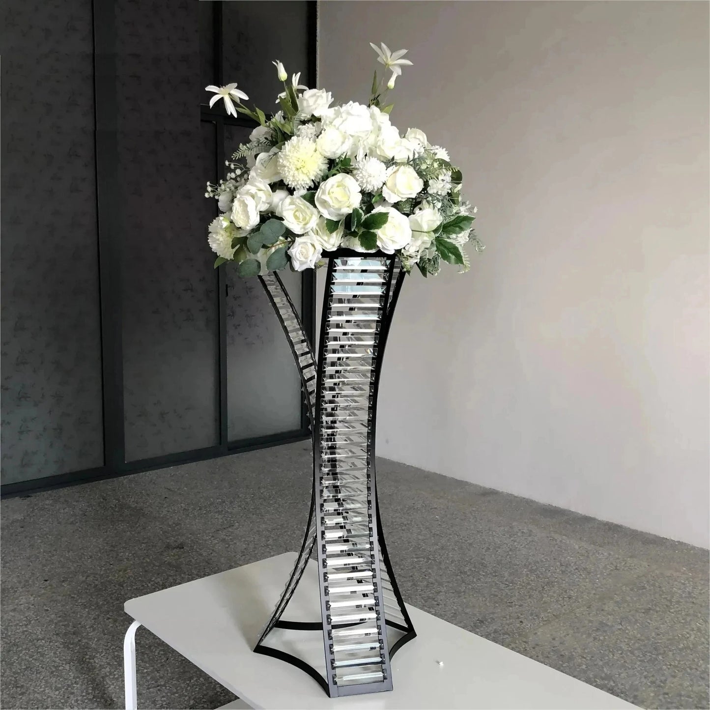 Acrylic Wedding Centerpiece, Crystal Table Centerpieces, 80 cm Pillar, Road Leads, Party Vase, DIY Decoration, 5 Pcs