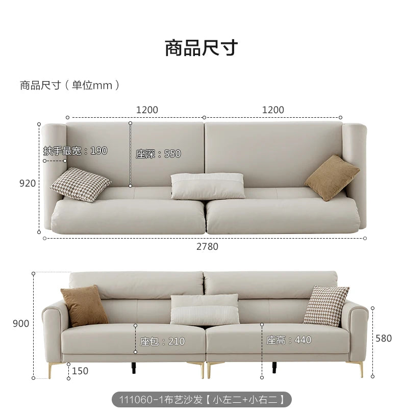 Apartamento Japanese Cloud Sofa Lounge Barber Library Reception Couch Minimalist Vintage Cama Multifuncional Garden Furniture