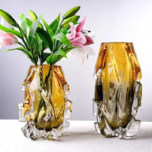 Light Luxury Creative Crystal Vase Tabletop Decoration Vase Home Decoration