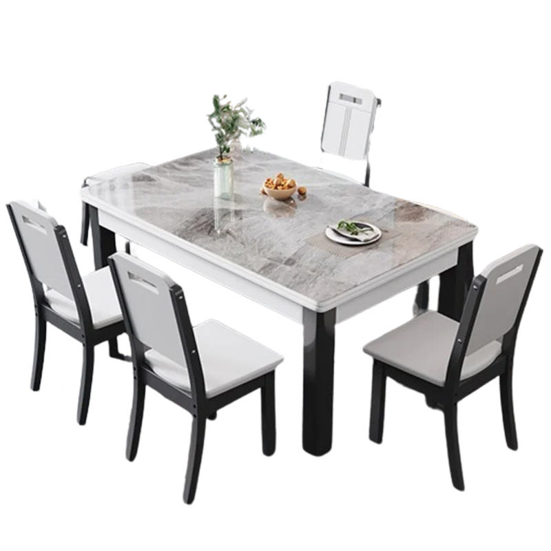 Unique Living Room Table Kitchen Centerpiece Floor Luxury Dinner Coffee Table Center Nordic Big Mesas De Jantar Home Furniture