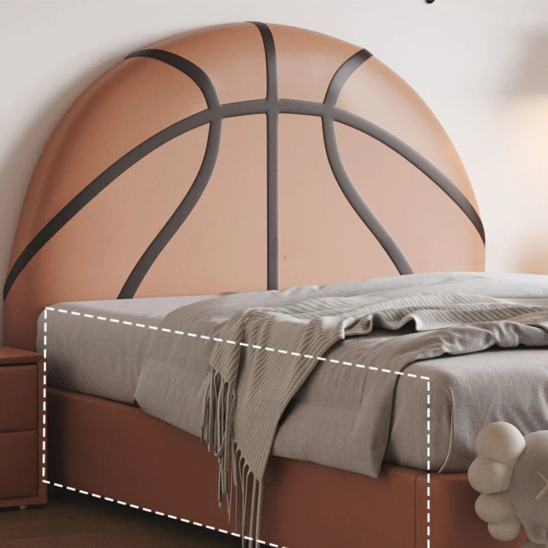 Queen Kids Basketball Bed Frame Nordic Drawers Headboard Frame Double Bed Boys Sleeping Letti Matrimoniali Furniture For Bedroom