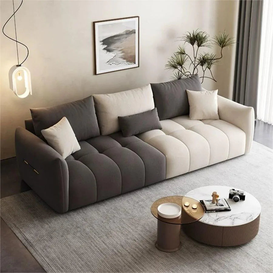 Foam Sponge Sofa Decoration Anti Slip Waterproof Decorative Pillows Room Relax Couch Ergonomic Muebles Salon luxury Furniture