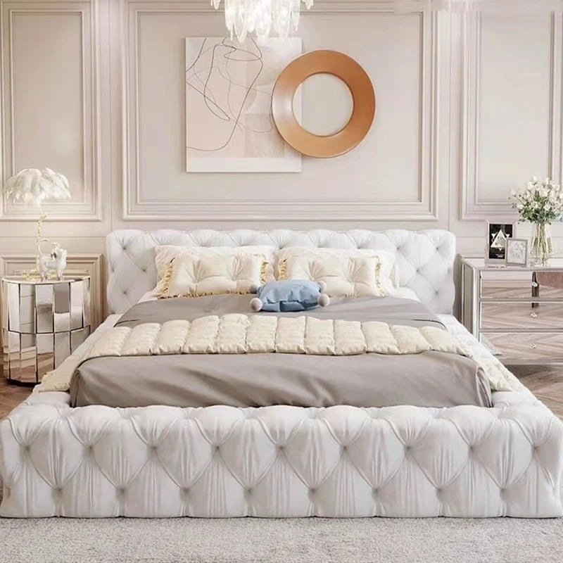 Drawers Luxury Kids Double Bed Nordic High End Twin Frame Double Bed Headboard Boys Letti Matrimoniali Bedroom Furniture