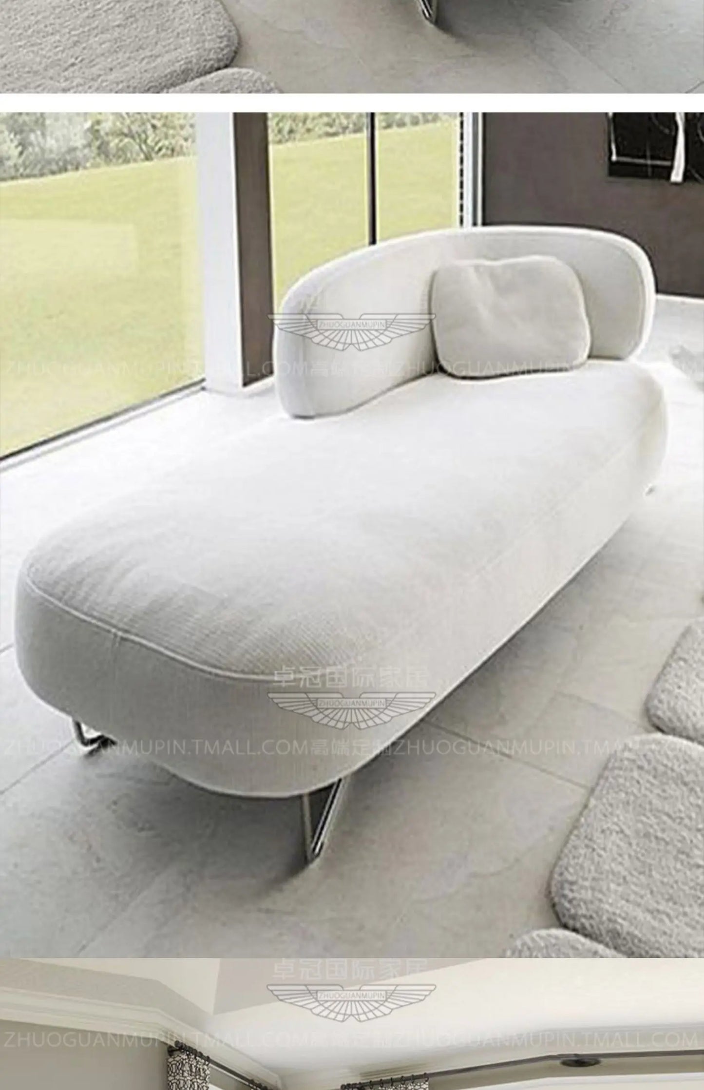 Bedroom Chaise Longue Post-Modern Beauty Recliner Bedroom Leisure Chair Lazy Sofa