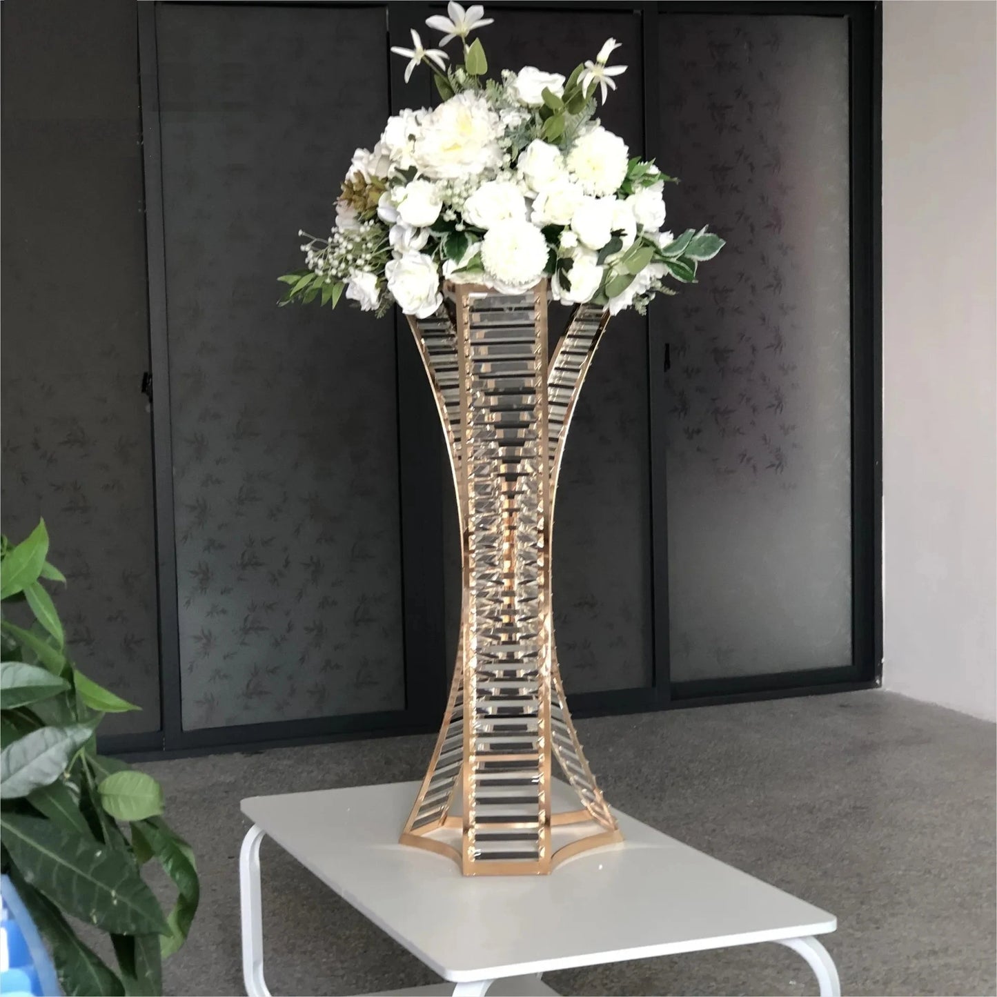 Acrylic Wedding Centerpiece, Crystal Table Centerpieces, 80 cm Pillar, Road Leads, Party Vase, DIY Decoration, 5 Pcs