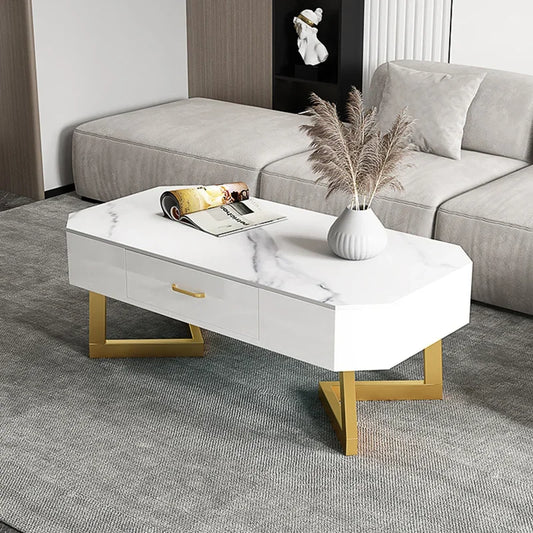 Luxury Book Coffee Tables Living Room Square Dressing Coffee Tables Service Hall Home Furniture Mesa De Centro De Sala Tables