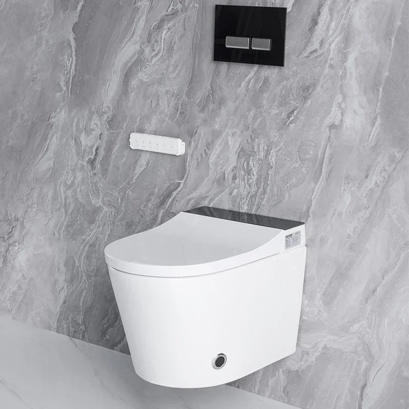 Full function p trap wash down bidet wall mounted modern intelligent wc automatic toilet bowl wall hung smart wc toilet