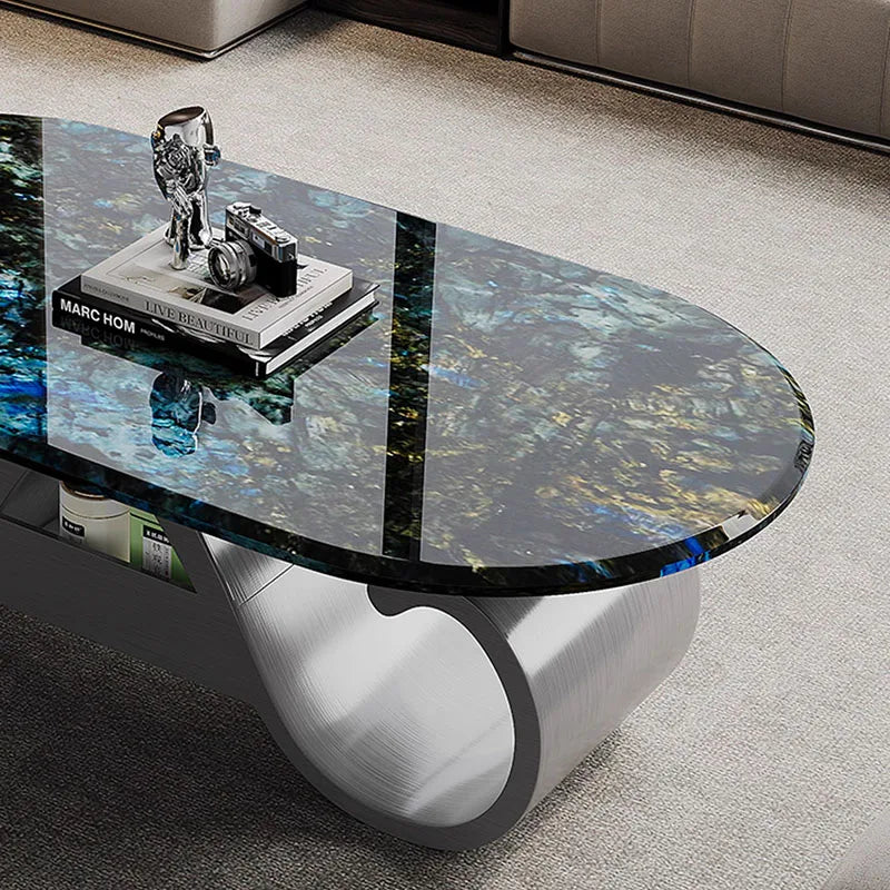 Designer Simple Coffee Table Free Shipping Modern Clear Sofa Side Table Minimalist Unique Stolik Kawowy Living Room Decoration