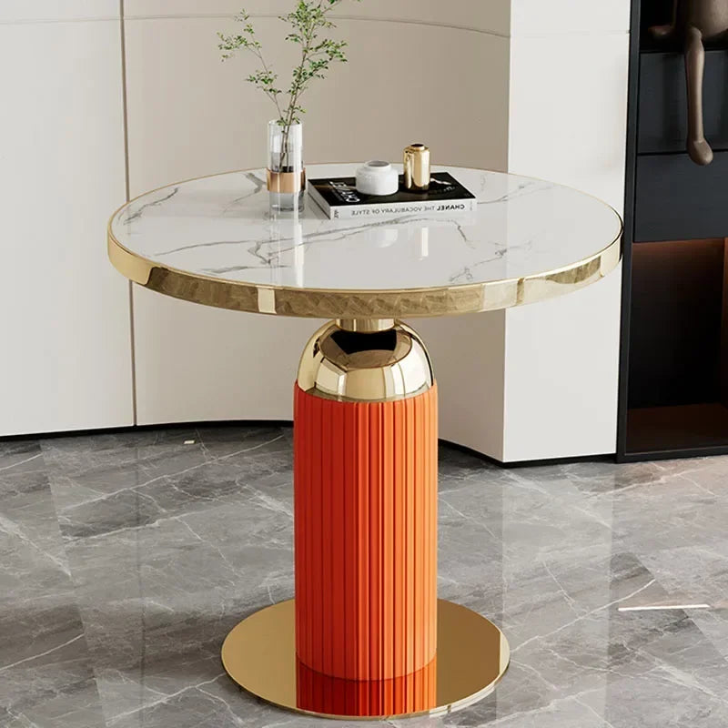 Modern Coffee Table Round Minimalist Luxury Nordic Unique Coffee Tables Living Room Simple Metal Moveis Para Sala Home Furniture