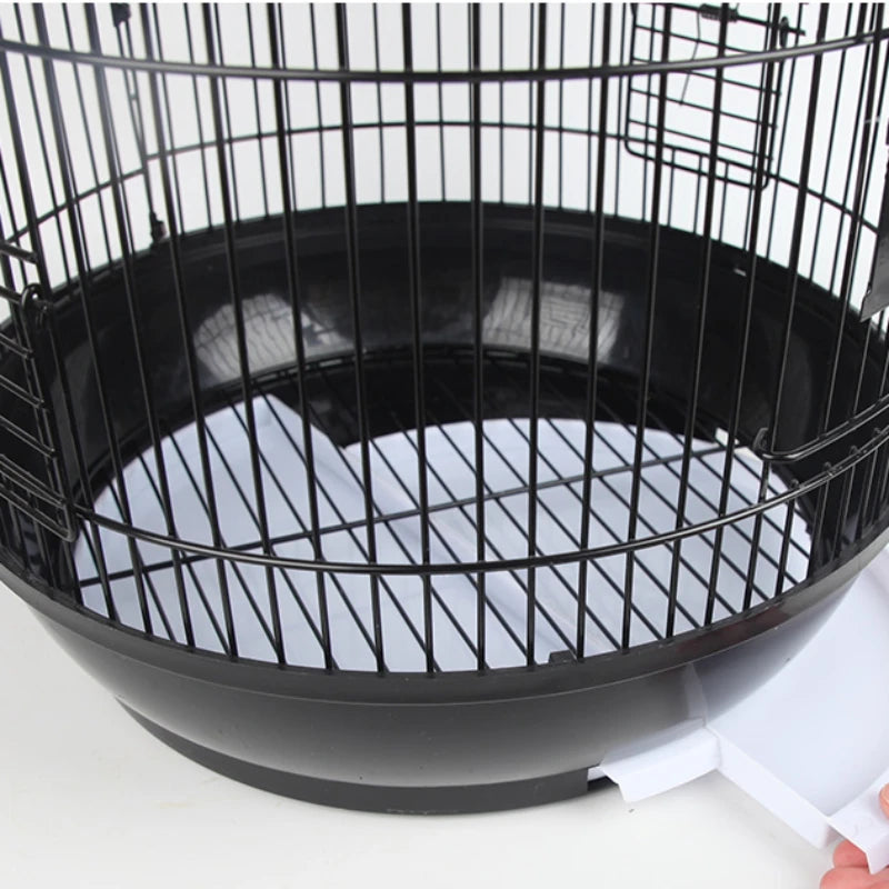 House Nest Myna Aviary Bird Cage Toys Hamster Courtyard Luxury Metal Bird Cage Accessories Jaula Decorativa Pet Products RR50BC