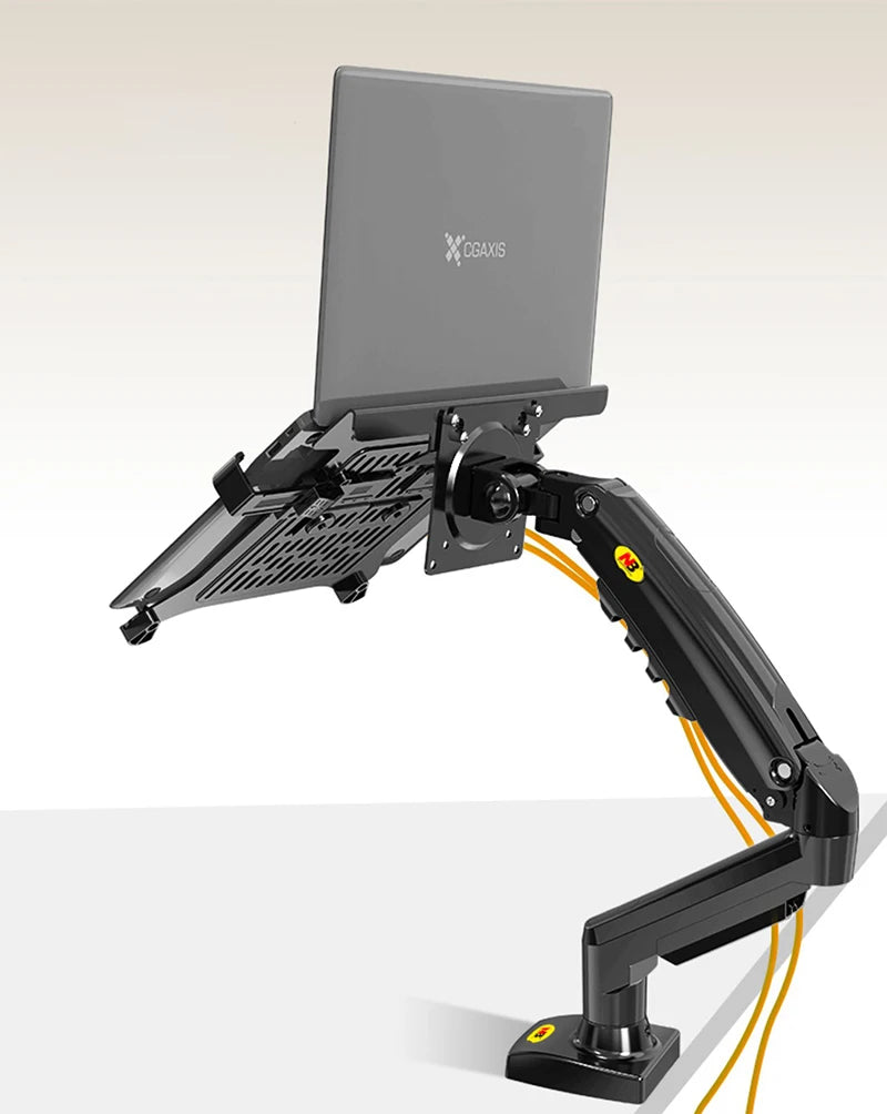 2 in 1 NB NEW F80 + FP-2 for 17-30" Monitor + 10"-17" laptop desktop Holder notebook computer mount stand laptop clamp