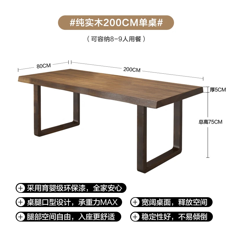 Conference Dinner Dining Table Set Salon Kitchen Luxury Restaurant Coffee Table Bedroom Modern Wood Coiffeuse Outdoor Furniture