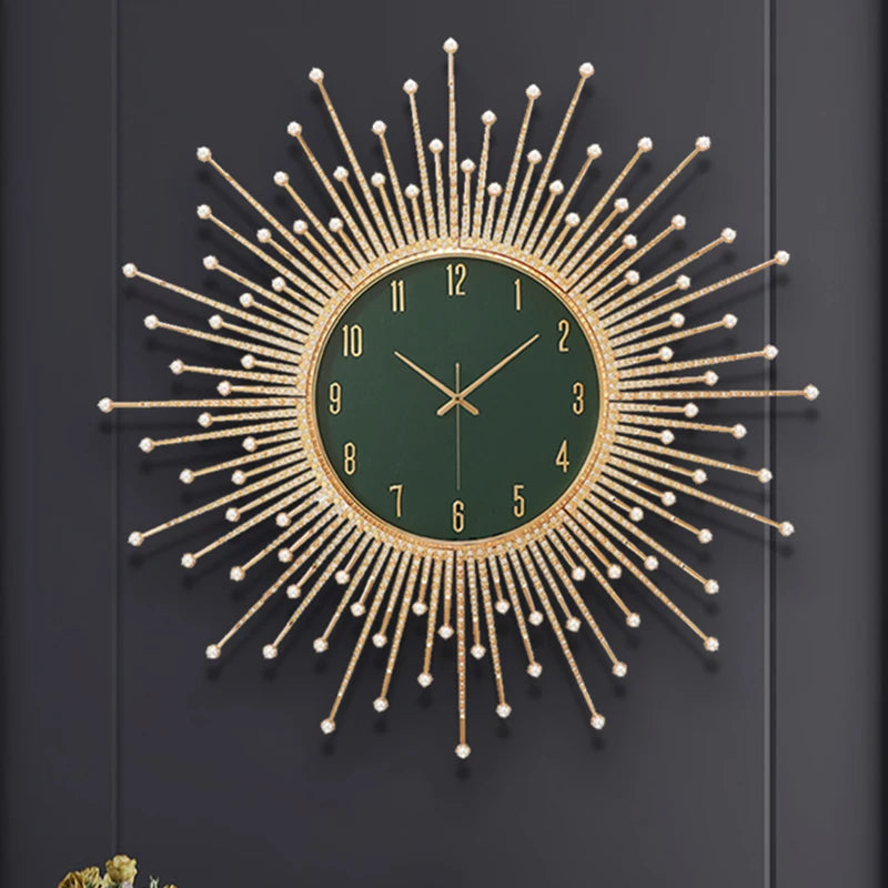 Wall Clock Home Backlight Arts Large Living Room Home Design Gaming Decoration Interior Aesthetic Mechanism Electronics Bedroom