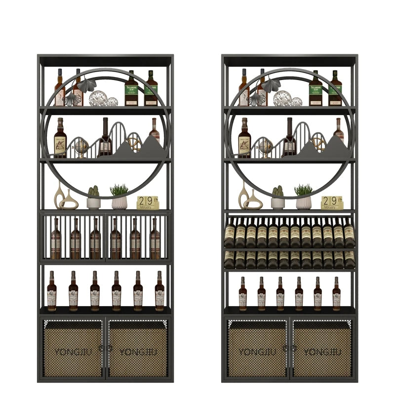 Column Cube Bar Cabinet Home Storage Patio Boutique Commercial Large Outdoor Corner Wine Rack European Wijnkast Coffee Furniture