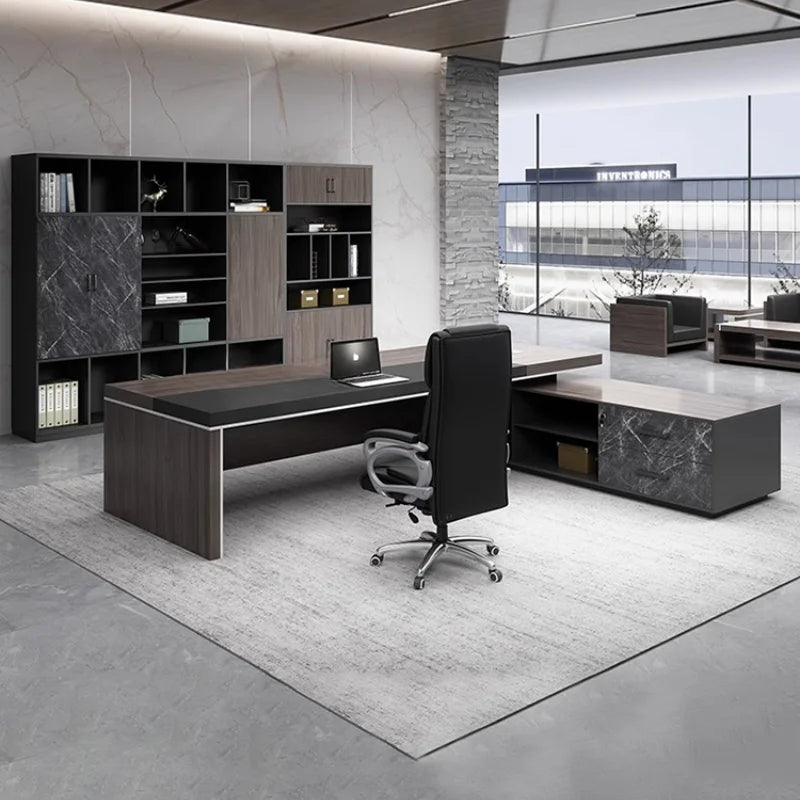 Home Office Desk Gaming Tables Modern Minimalist Executive L Shaped Professional Furniture Multifunctional Computer Offices Room