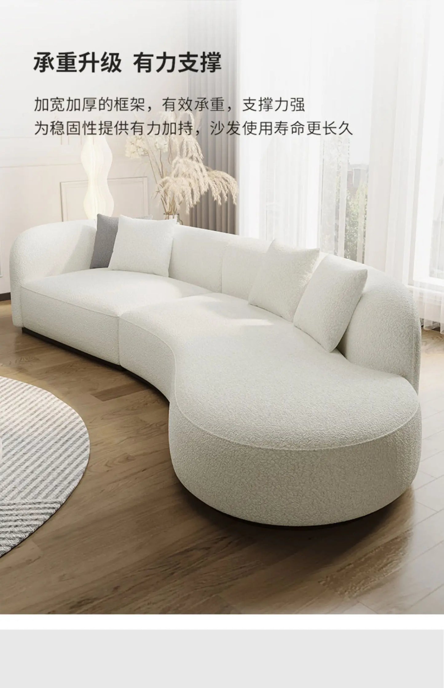 Luxury Sofa Living Room Hand Rest Cover Foam Sponge Anti Slip Decorative Pillows Large Couch Elastic Chauffeuse Indoor Furniture