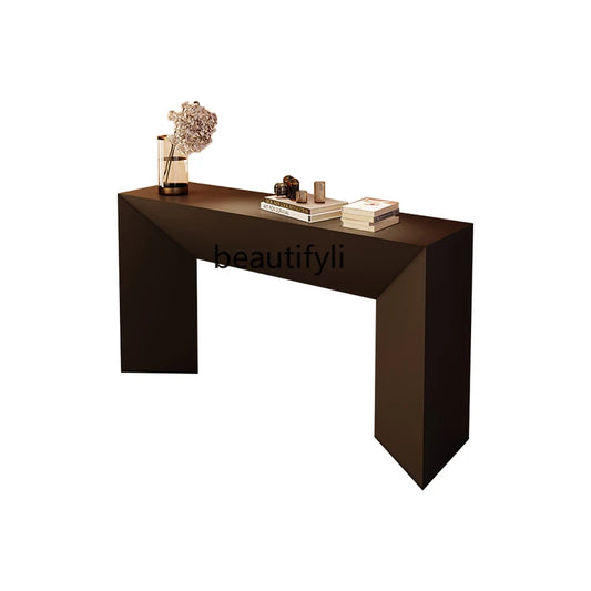 Italian Light Luxury Strip Table Console Modern Minimalist Decoration Entrance Cabinet