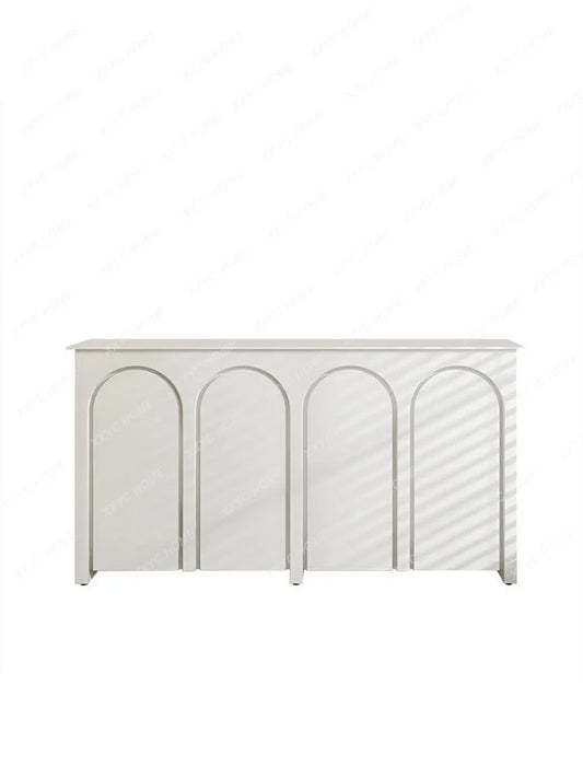 Modern Minimalist Arch Sideboard Cabinet Cabinet Italian Hallway Multi-Functional Storage Cabinet Home Decoration