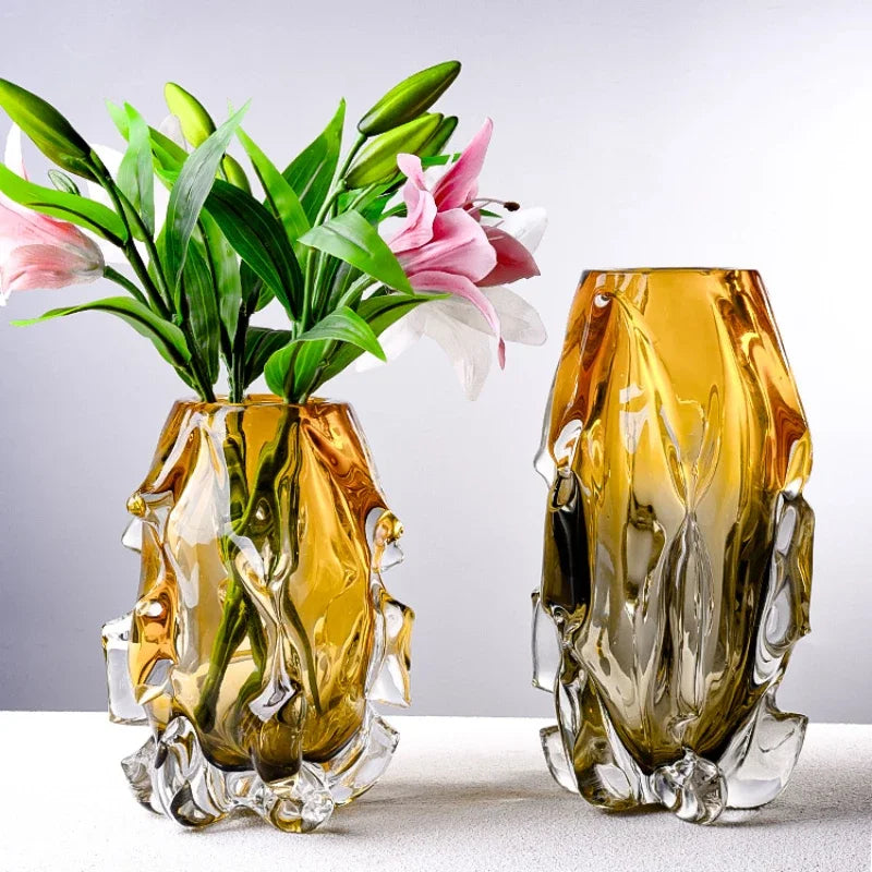 Fall Vases Luxury Home Decor Farmhouse Kitchen Vases Minimalist Design Small Jarrones Decorativos Moderno Bedroom Decor YN50VS