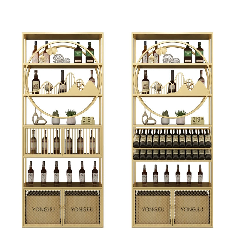 Column Cube Bar Cabinet Home Storage Patio Boutique Commercial Large Outdoor Corner Wine Rack European Wijnkast Coffee Furniture