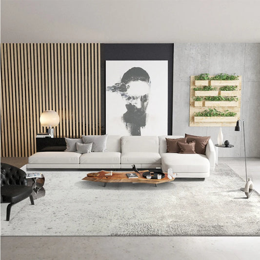 Grey Carpet Living Room Nordic Modern Large Area Rugs Carpet Light Luxury Home Decoration Ins Bedroom Carpet Thick Floor Rug