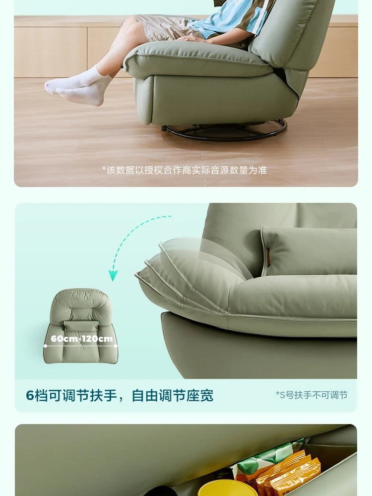 Linshi Home Electric Sofa Lazy Chair Reclining Balcony Leisure Rocking Chair Lin Shi Mu Ye