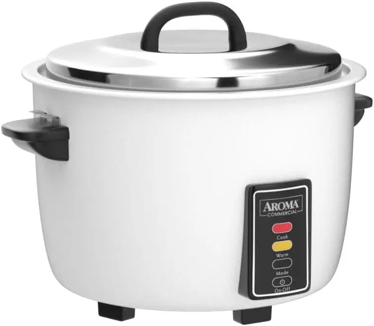 NEW Housewares 60-Cup (Cooked) (30-Cup UNCOOKED) Commercial Rice Cooker (ARC-1033E),White