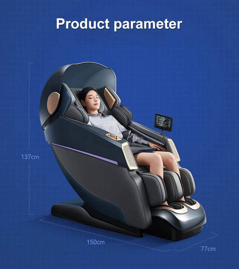 3 Year Warranty 4D SL Airbag Zero Gravity full body Massage Chair Home 3D Office Electric Leg Lift Office Chair Massage Sofa