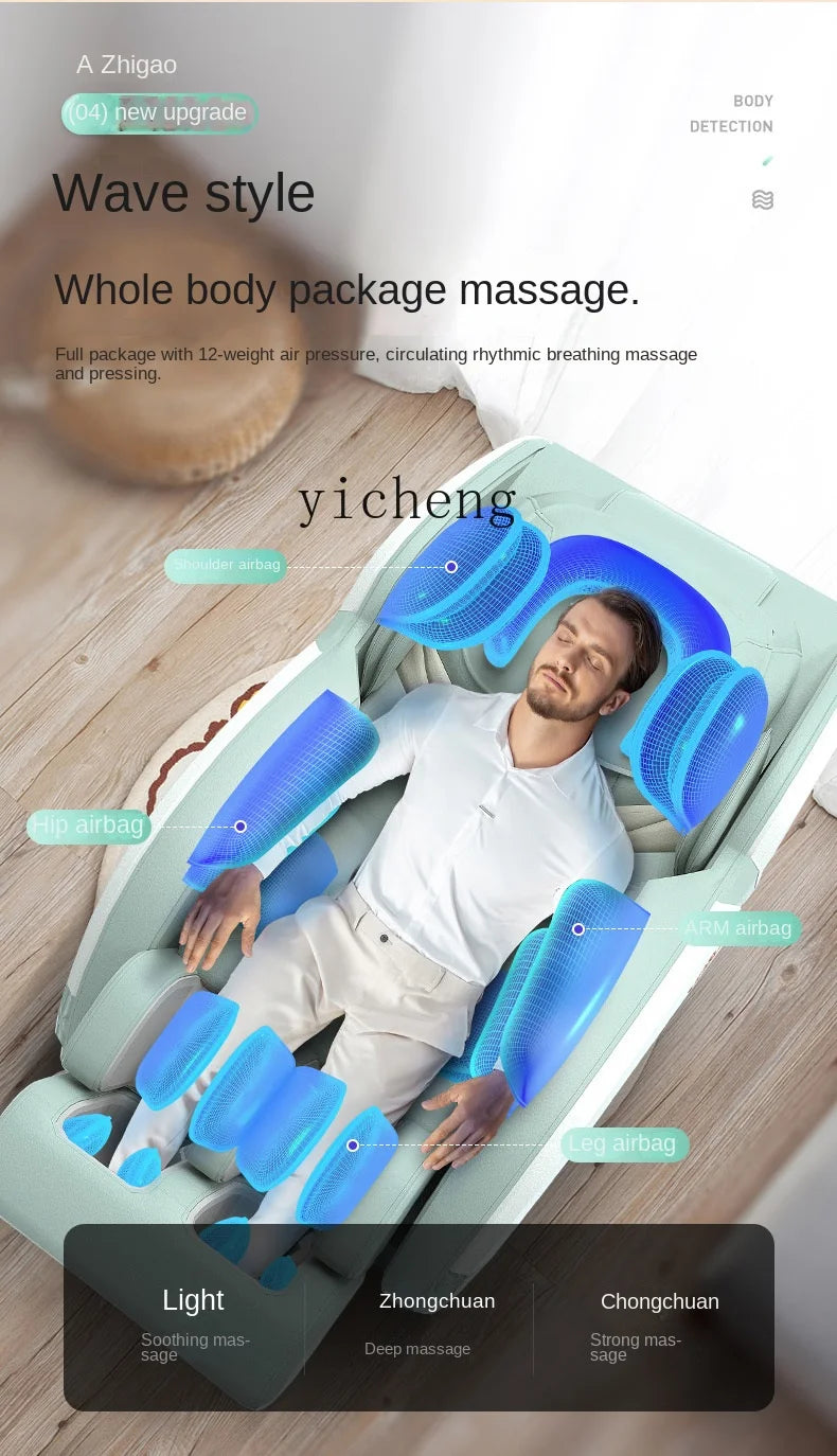 ZC Luxury Massage Chair Home Full Body Multifunctional Small Automatic Space Capsule Electric Elderly Sofa