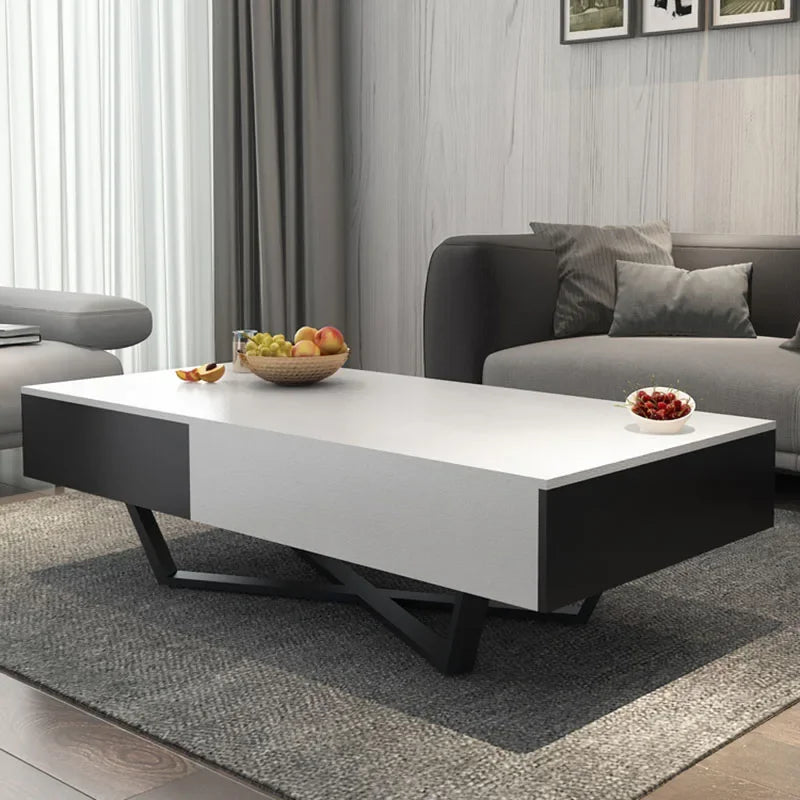 Nordic Coffee Table Living Room Luxury Hardcover Minimalist Coffee Tables With Drawers Aesthetic Stolik Kawowy Home Furniture