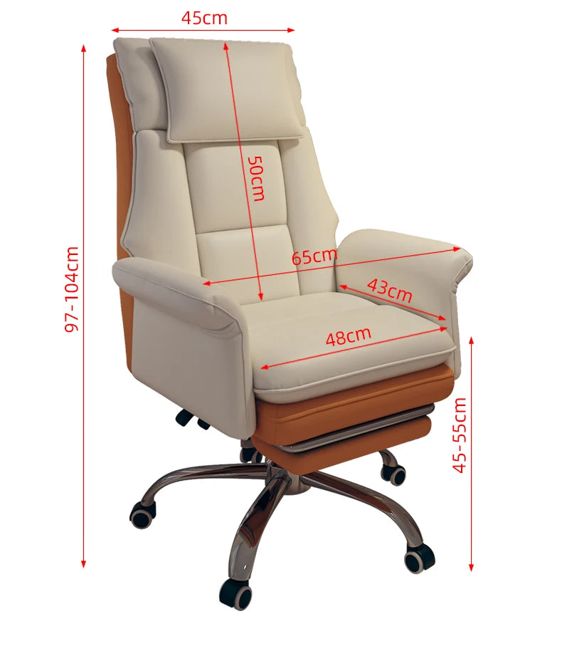 Modern Wheels Gaming Chair Ergonomic Luxury Study Comfortable Gaming Chair Neck Pillow Cute Chaise Gamer Office Furniture