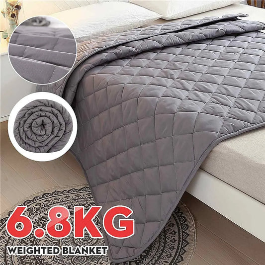 6 Size Weighted Blanket for Adult Blankets Decompression Sleep Aid Pressure Sleeping Blanket Heavy Blanket Throw Blanket Bed