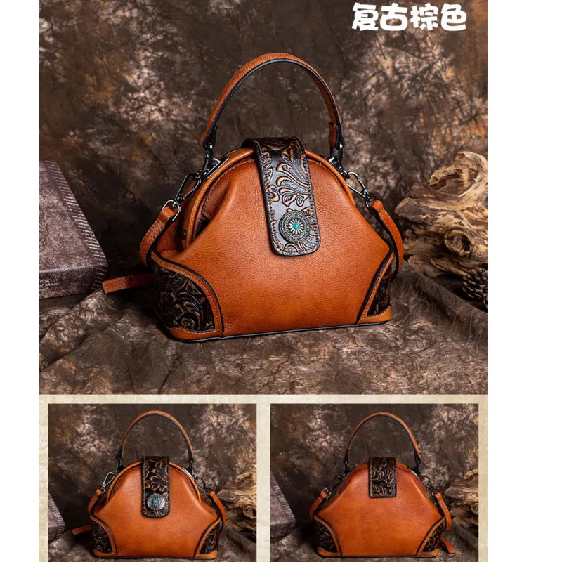 2024 Crossbody Bags For Women Luxury Phone Bag High Quality Vintage Purses And Designer Genuine Leather Ladies Handbags