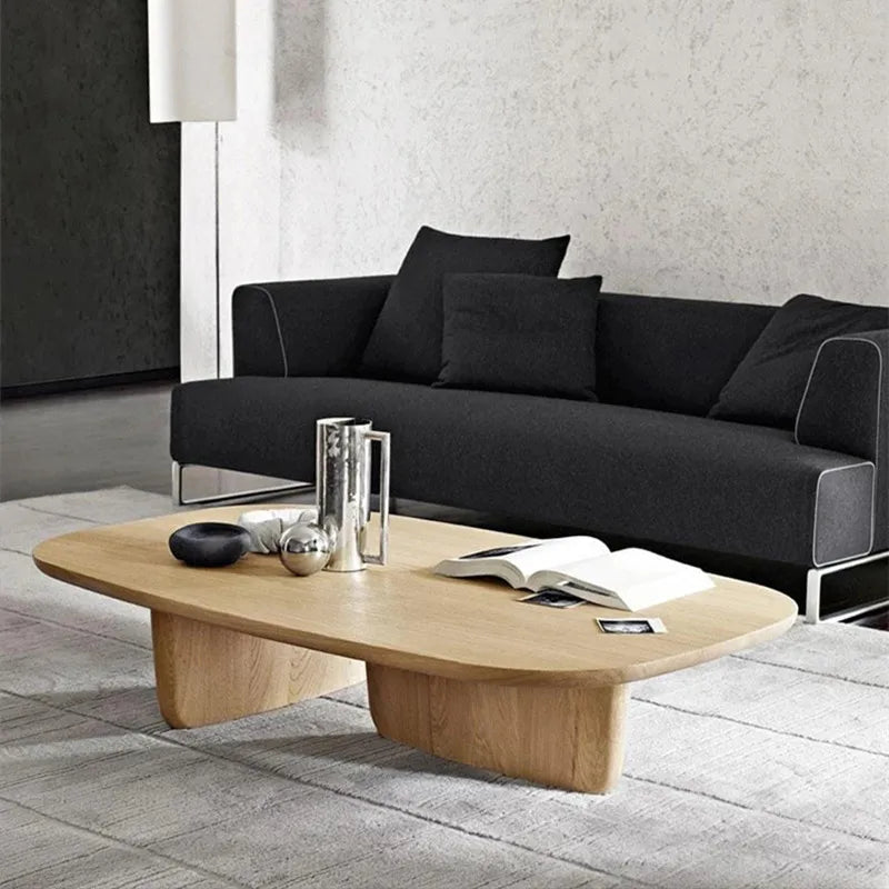 Luxury Coffee Table Minimalist Nordic Black Makeup Wooden Square Dining Table Magazine Breakfast Mesa Living Room Furniture