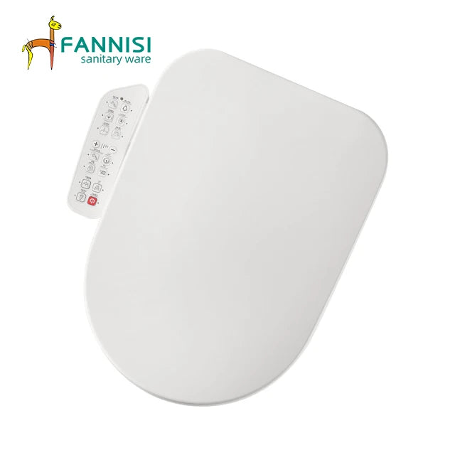 Bathroom smart sanitary intelligent flush toilet seat cover toilet lid smart self cleaning heating toilet wc seat with remote