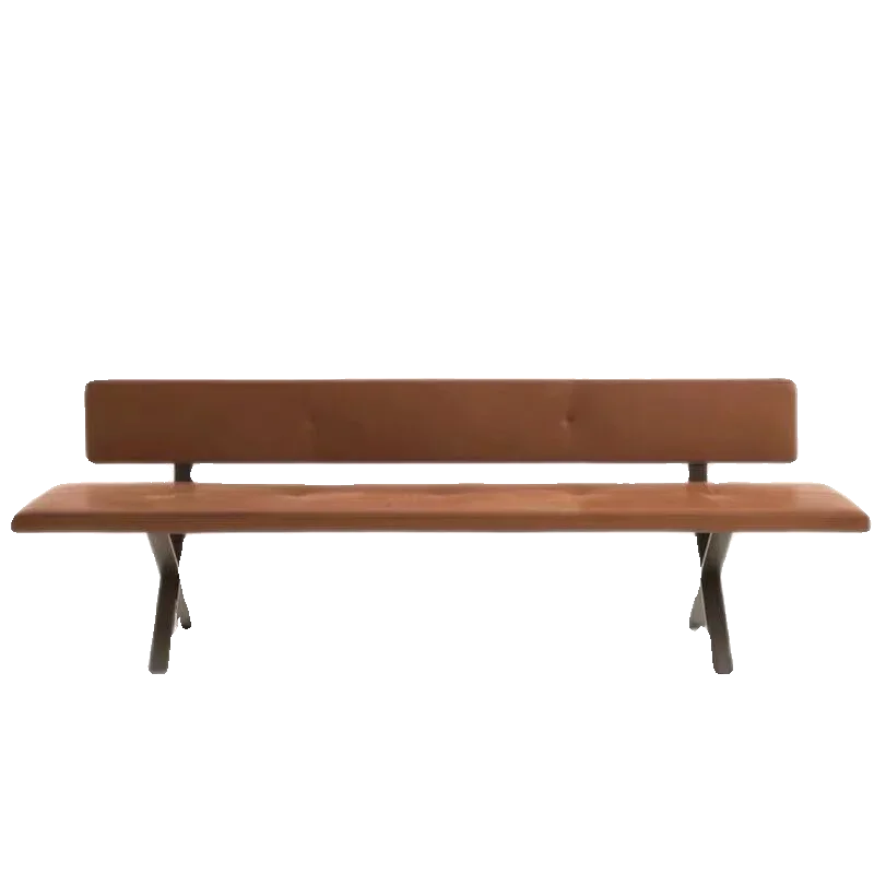 Sofa Bench Leisure Sofa Bench Dining Table Dining Chair Shoe Change Stool Shopping Mall Rest with Backrest