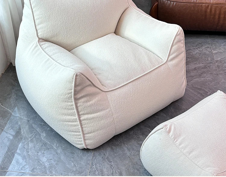 Lounge Luxury Living Room Chairs Modern Vintage White Support Pillow Living Room Chairs Ergonomic Designer Floor Furniture