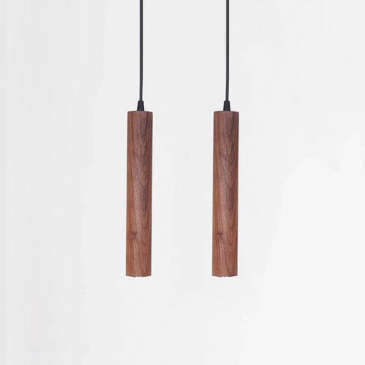 WELTIG Walnut Wood Pendant Lamp