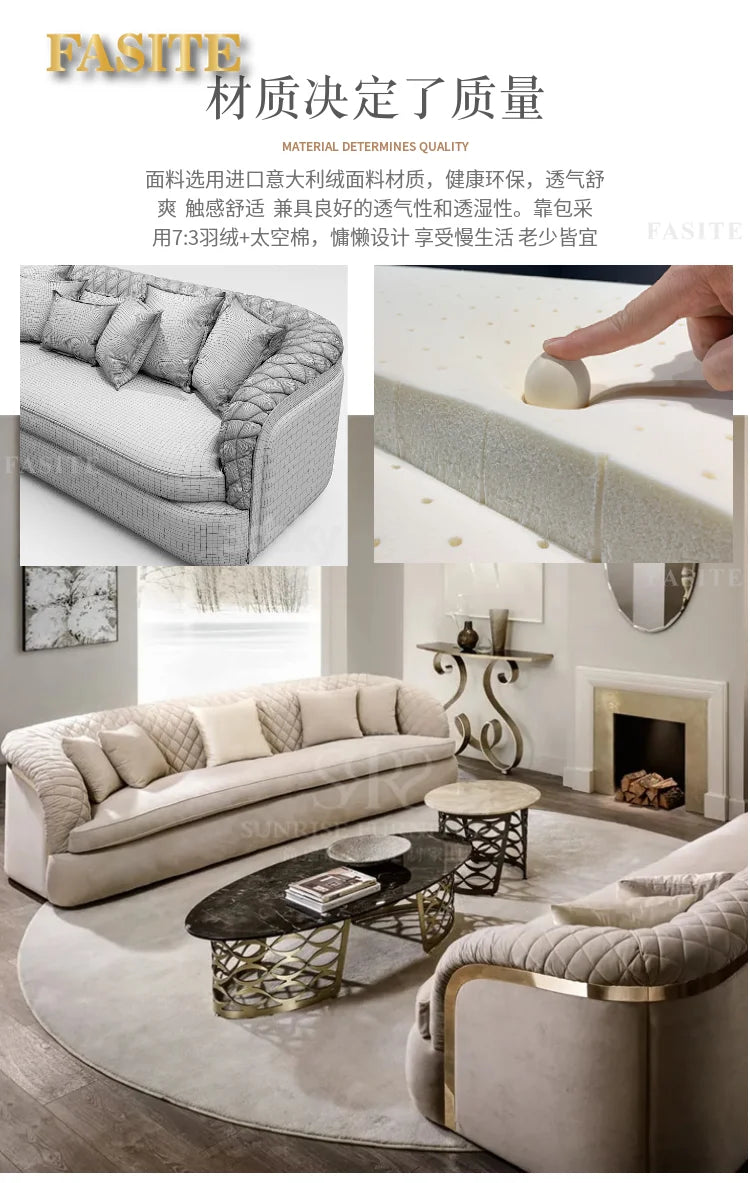 Relax Wood Sofa Pillows Velvet Recline Modern Longue Couch Luxury  Home Furniture