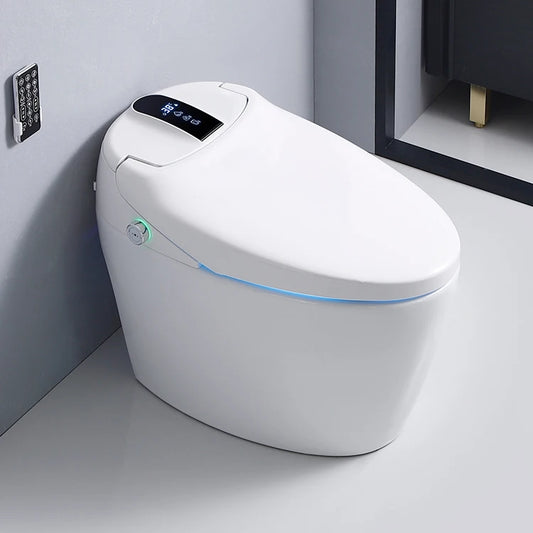 110/220v sanitary ware floor mounted electric bathroom commode smart wc ceramic intelligent bidet automatic  toilet