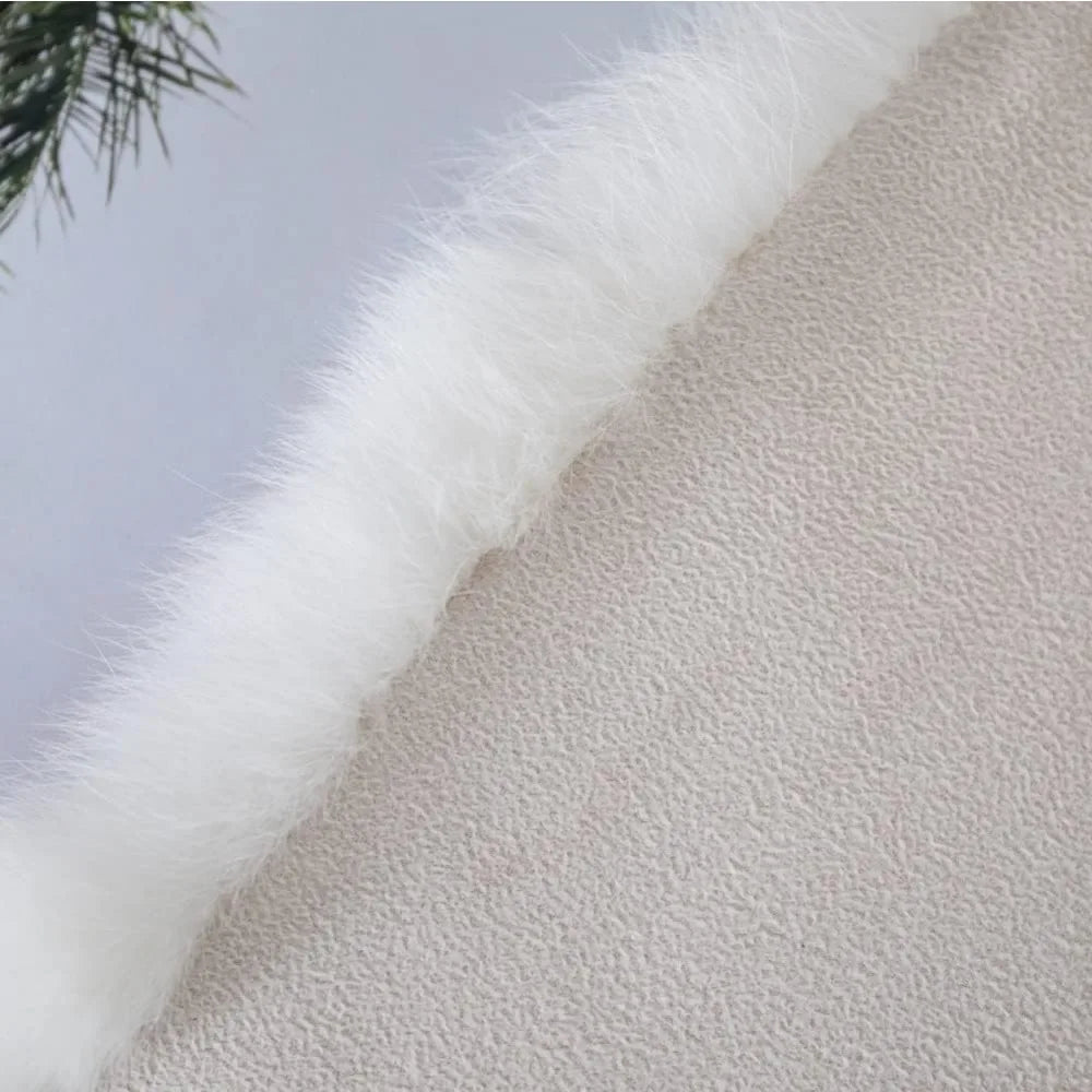 Blanket Natural Real Luxury Rabbit Fur Rug Throw Blanket Rug Patchwork Skin Fur Rug White Blankets Plush Kpop Home Textile