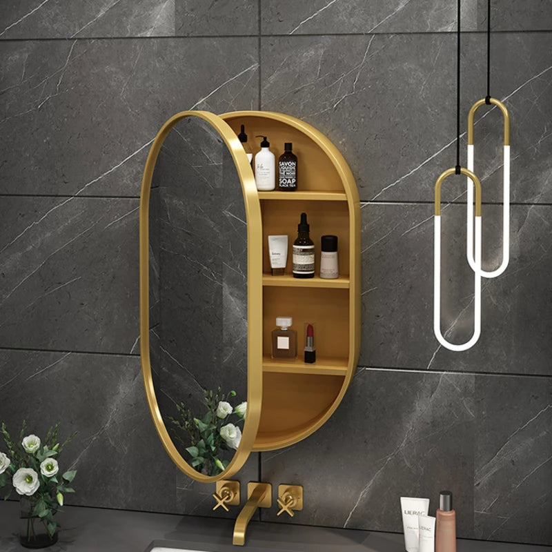 Cabinet Led Mirror Jewelry Lipstick Vanity Cheap Stuff Furniture Set Door Bathroom Light Organizer Hidden Make Up Cabinets Wood