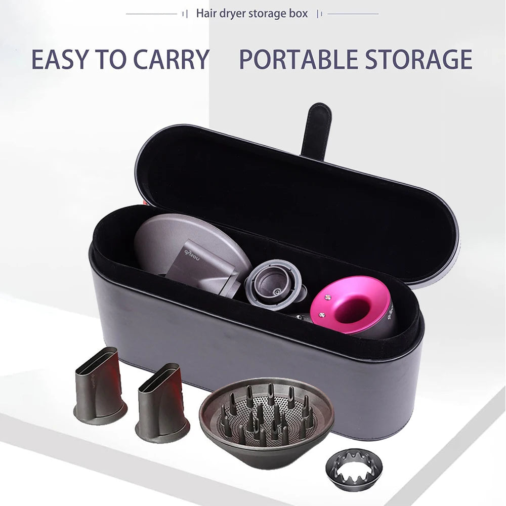 Portable Storage Bag For Curling Stick Carry Case Shockproof Box Curling Iron Storage Bag For Dyson Airwrap Travel Storage Pouch